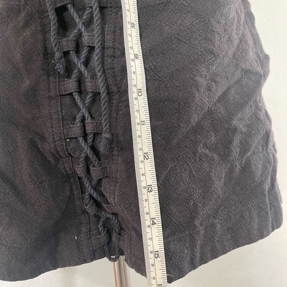 Free People Lace Up Mini Skirt - Picture 9 of 9